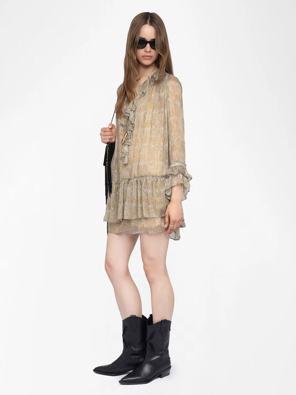 Mini Vestido Ralice Mousseline Paisley - Image 3