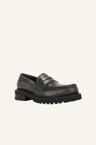 Mocasin Golden Goose Chunky Loafer Distressed Bull Leather Uppr Mujer - Image 2