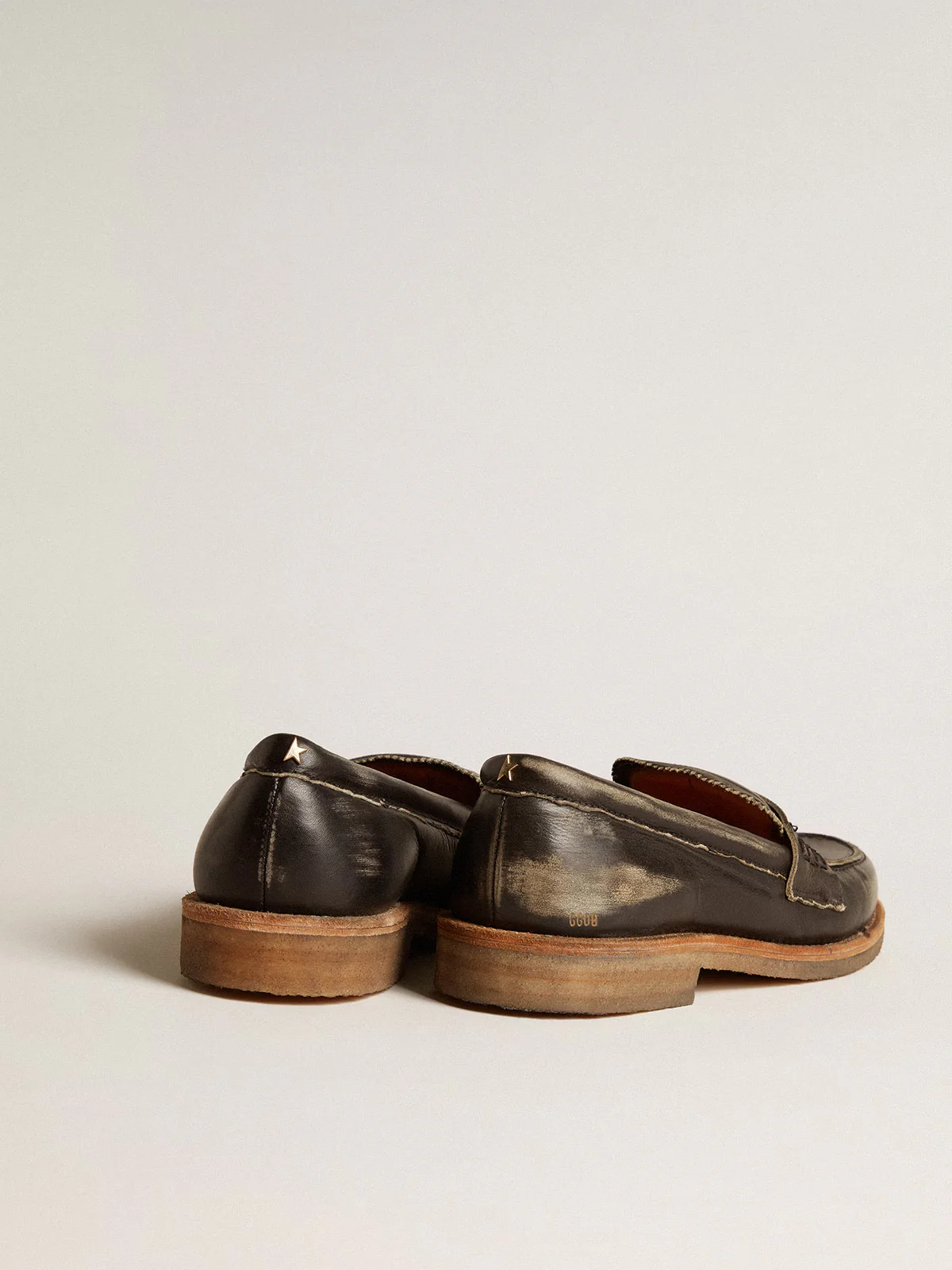 Mocasin Golden Goose Jerry Leather Upper Mujer - Image 3