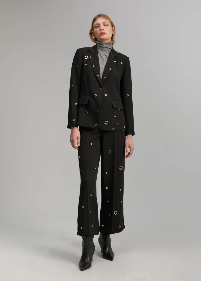 Pantalón Con Eyelets Detail - Image 2