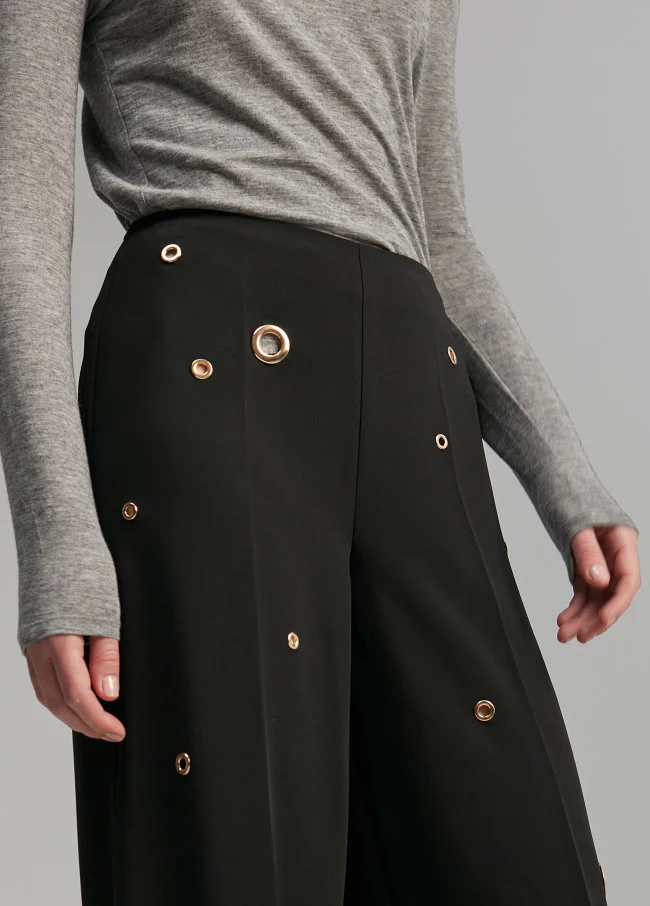 Pantalón Con Eyelets Detail - Image 6