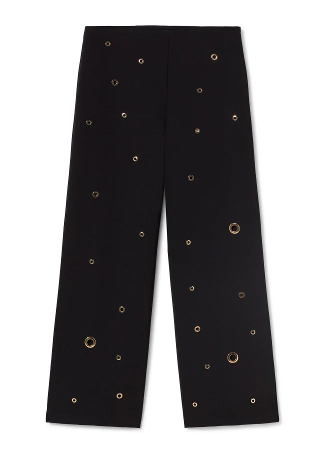 Pantalón Con Eyelets Detail - Image 7