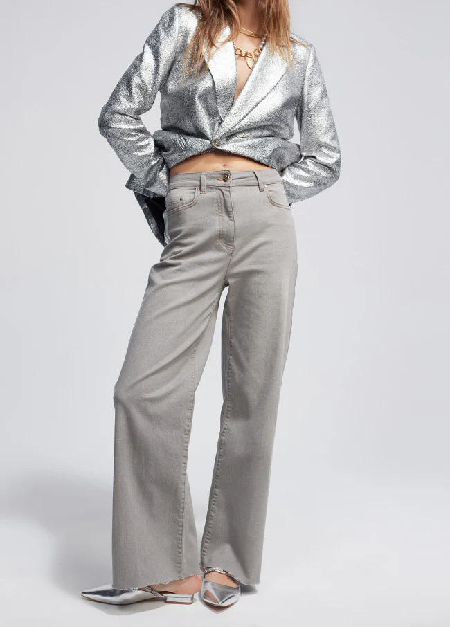 Pantalón Con Laminated Detail - Image 5