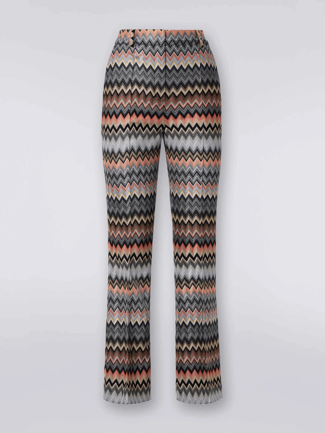 Pantalón Cropped De Algodón Y Viscosa Zigzag - Image 4