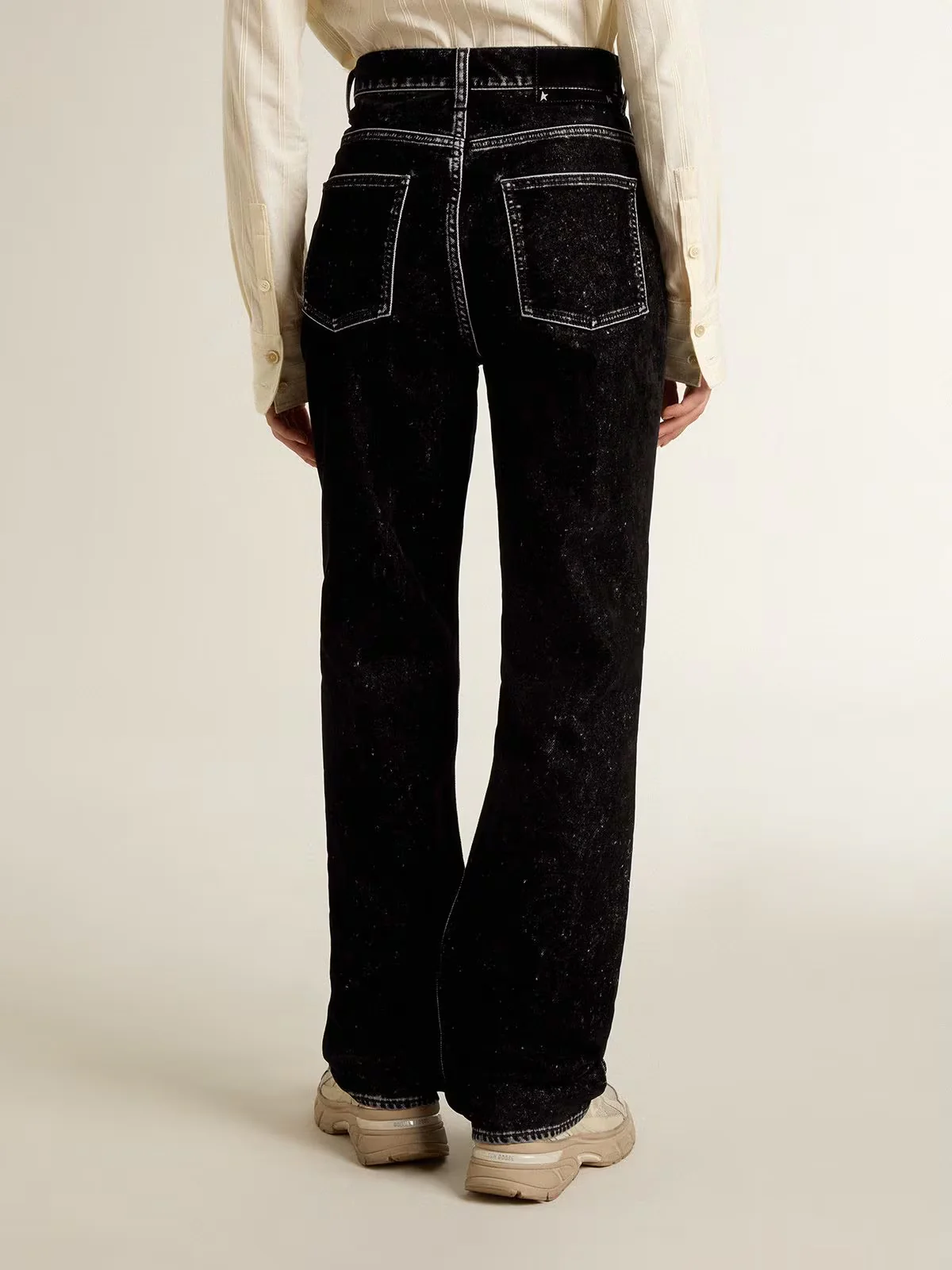 Pantalon Denim Journey Straight Velvet Washed - Image 2