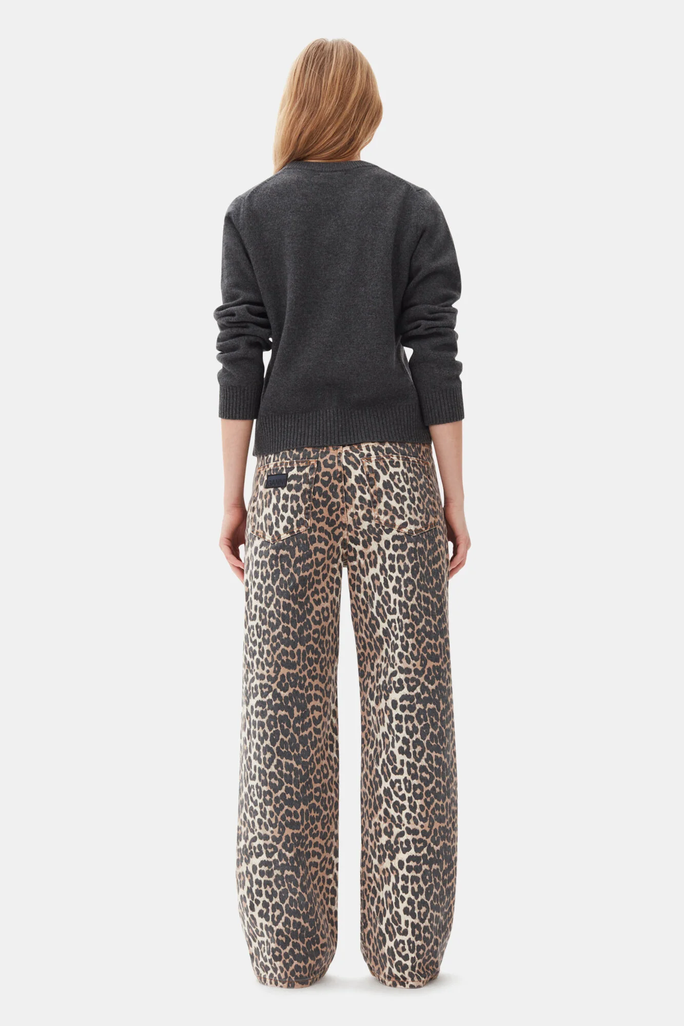 Pantalón En Denim Print Izey - Image 3