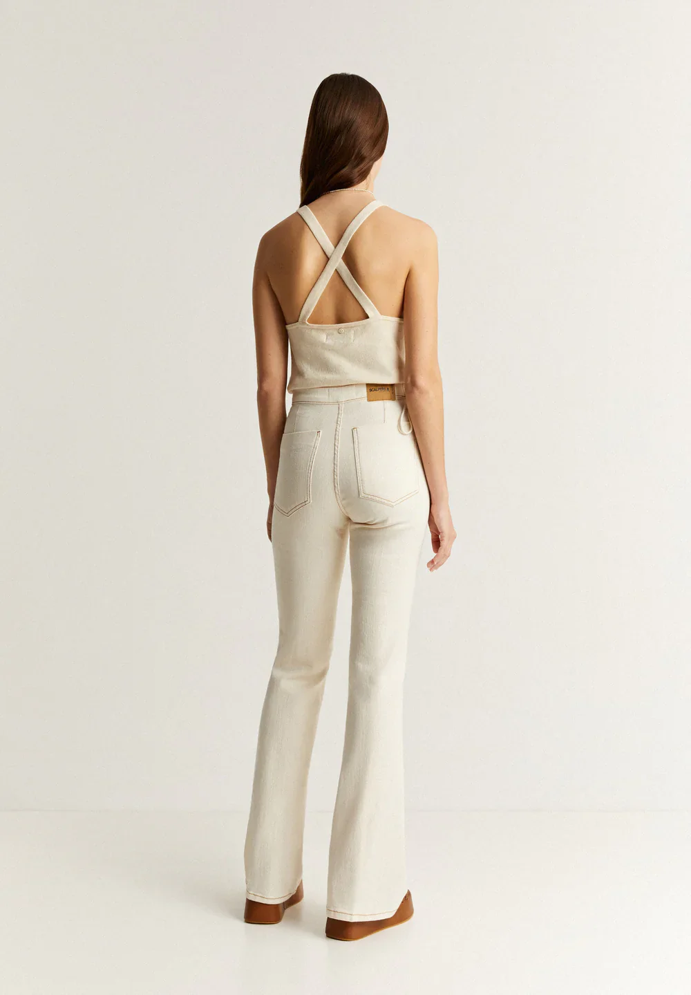 Pantalon Lace Up Denim - Image 4