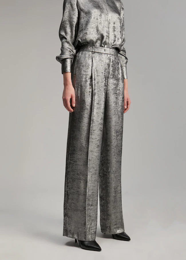 Pantalón Laminated Straight-Leg - Image 3