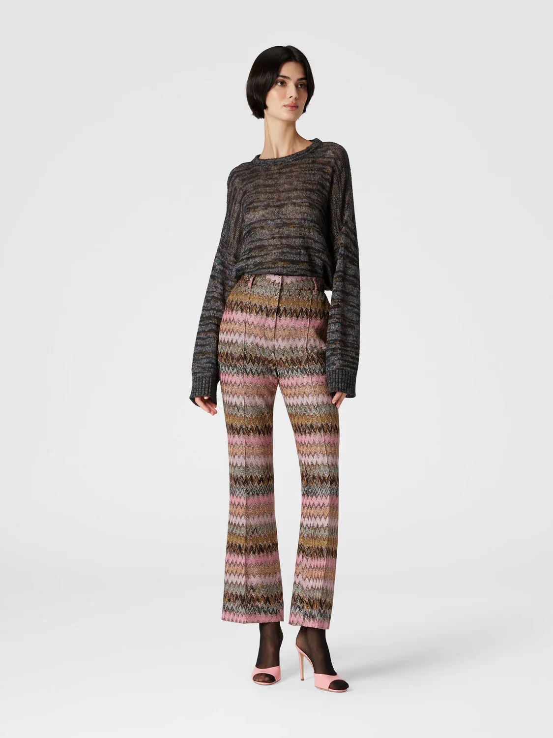 Pantalon Multicolor Spacedyed With Dark Base - Image 3