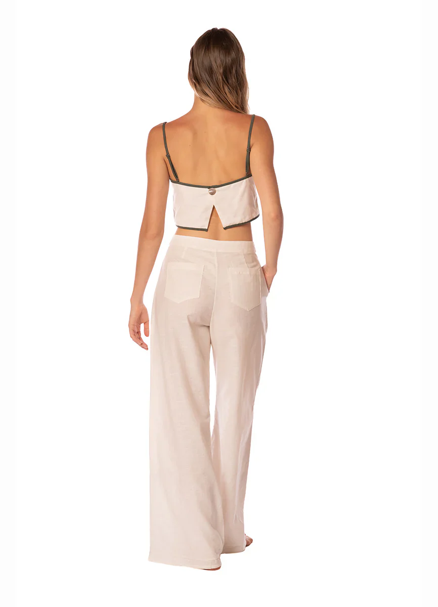 Pantalon Zenda Print Sage Dunes - Image 3