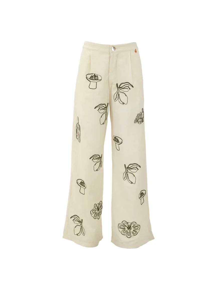 Pantalon Zenda Print Sage Dunes - Image 4
