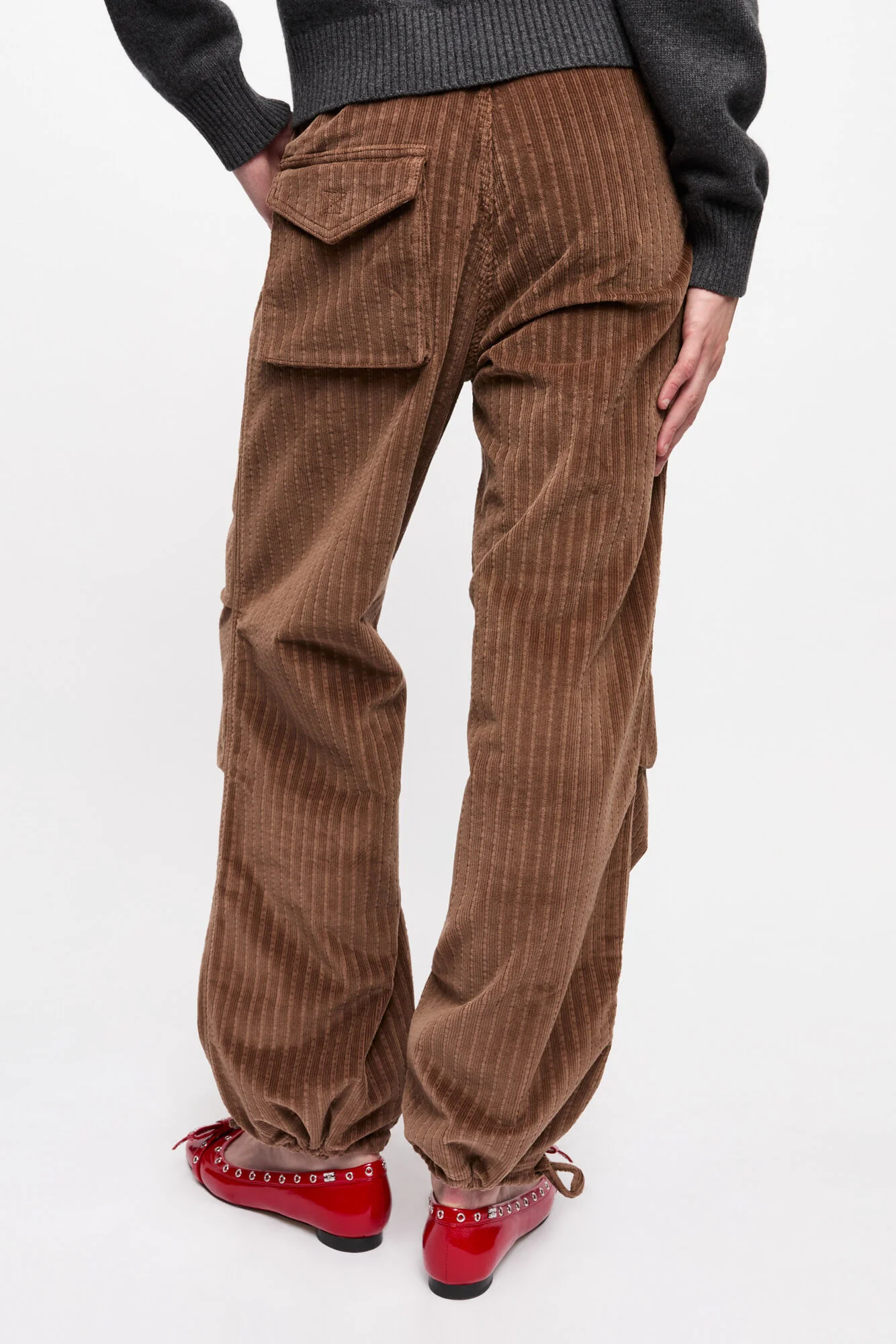 Pantalon De Pana Con Cordón - Image 3