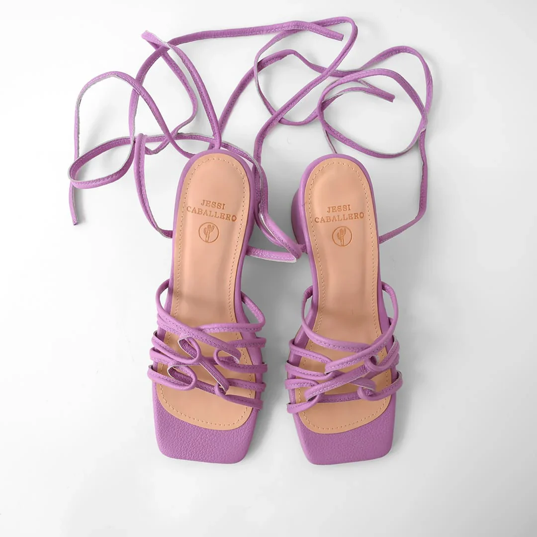 Sandalias Tacón Delfina - Image 3