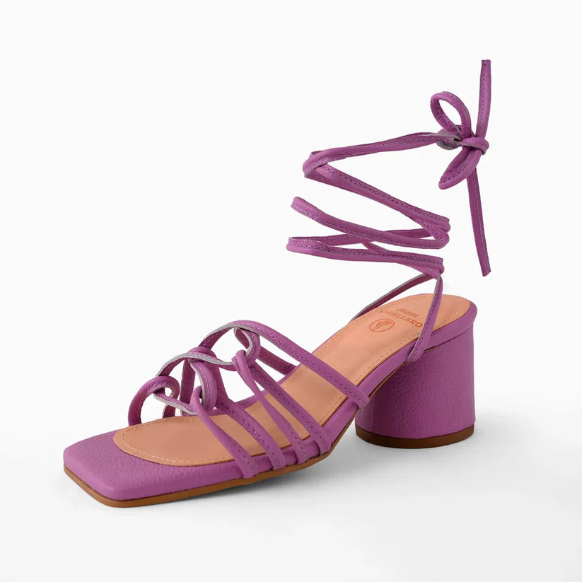 Sandalias Tacón Delfina - Image 4
