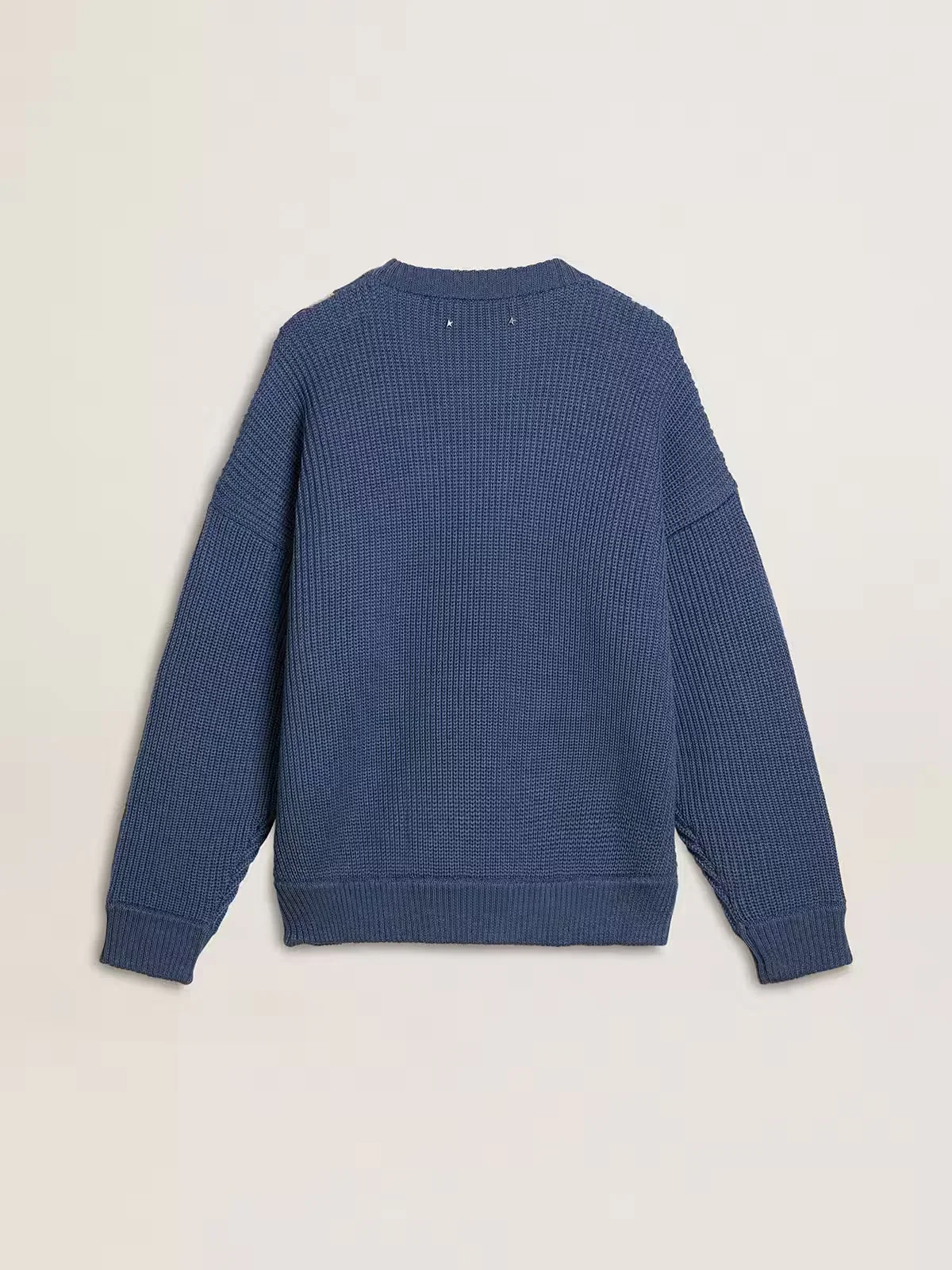 Sweater Journey Boxy Crewneck Knit Jacquard - Image 5