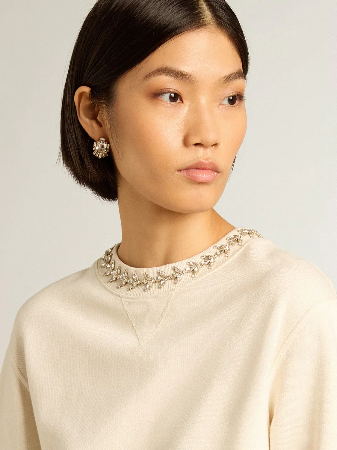 Jersey Golden Goose Journey Regular Crewneck Mujer - Image 4