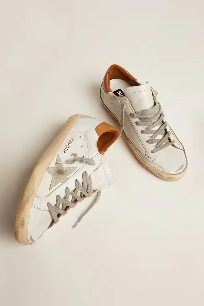 Zapatilla Golden Goose Super Star Leather Star Heel Leather Hombre - Image 3
