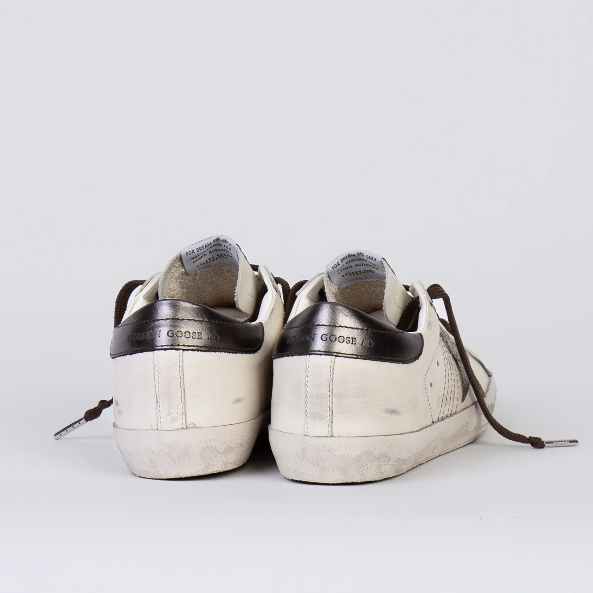 Zapatillas Golden Goose Super Star Leather Upper And Toe Cocco Print Hombre - Image 3