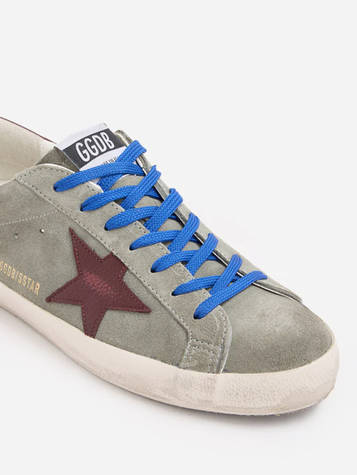 Zapatilla Golden Goose Super Star Suede Leather Star Hombre - Image 2