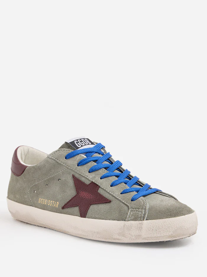 Zapatilla Golden Goose Super Star Suede Leather Star Hombre - Image 4