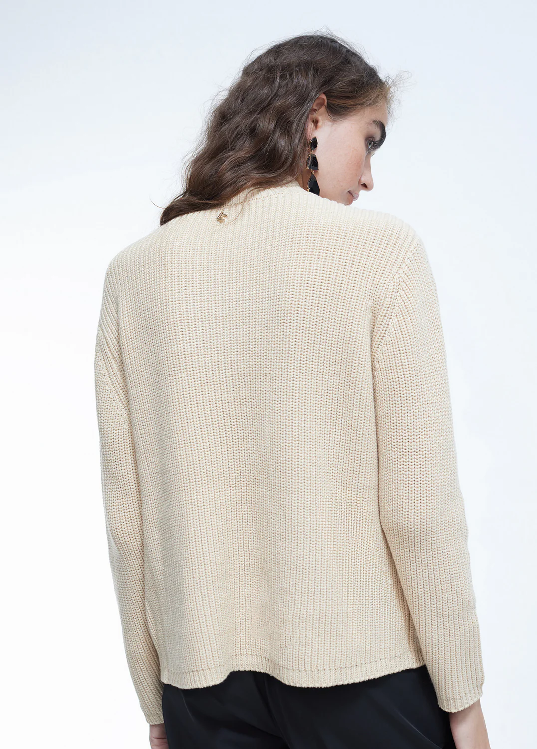 Sweater Con Diamanté Detail - Image 4