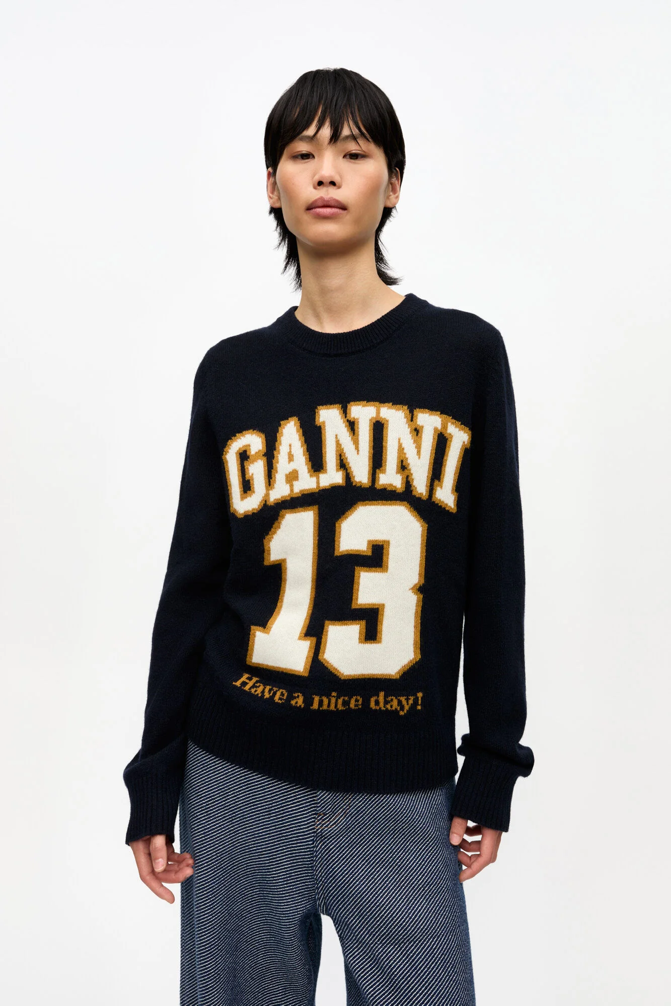 Jersey Graphic Wool Mix Baseball - Image 2