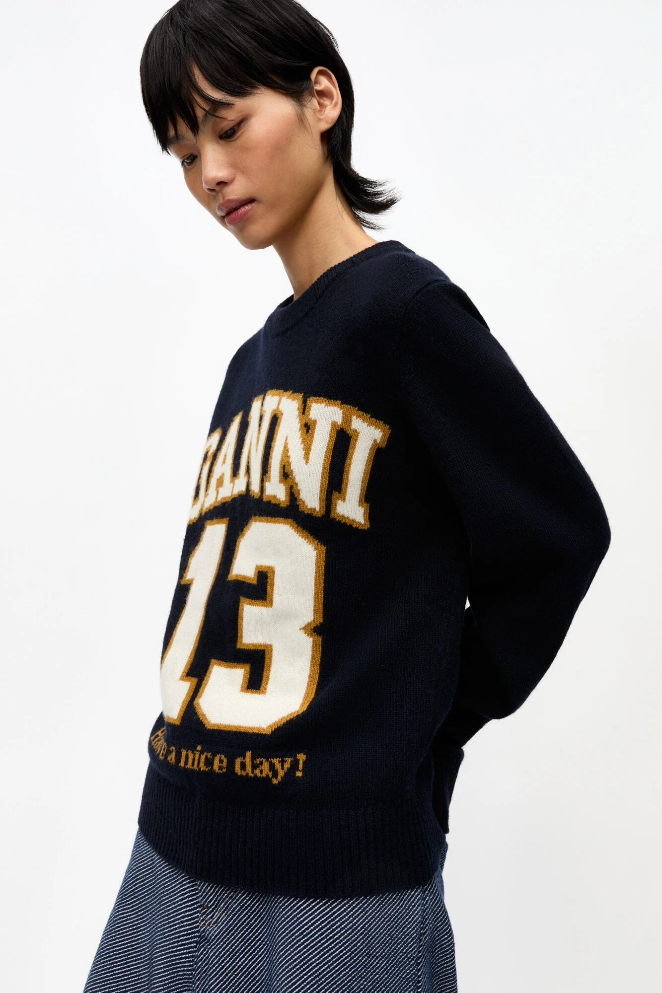 Jersey Graphic Wool Mix Baseball - Image 3