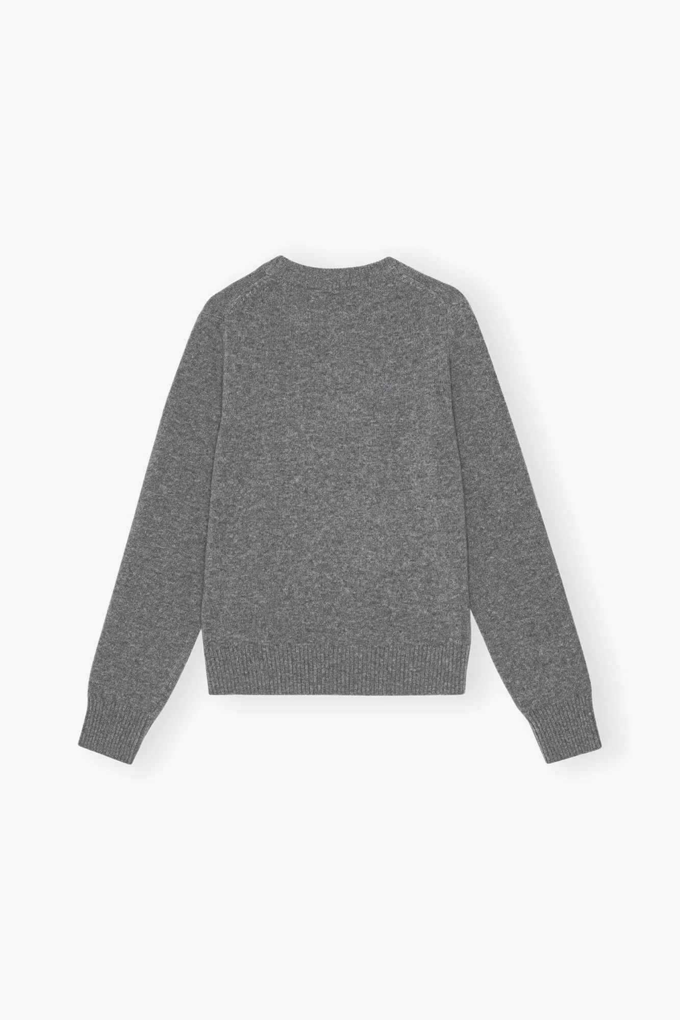 Jersey Graphic Wool Mix Bunny Crewneck - Image 5