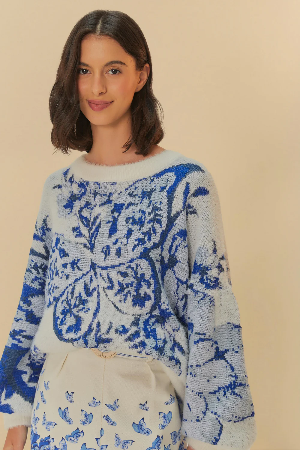 Sweater Pull Tricot Jacquard - Image 4