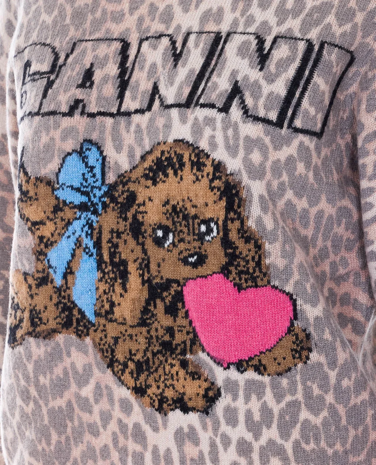 Sweater Puppy Graphic Wool - Image 2