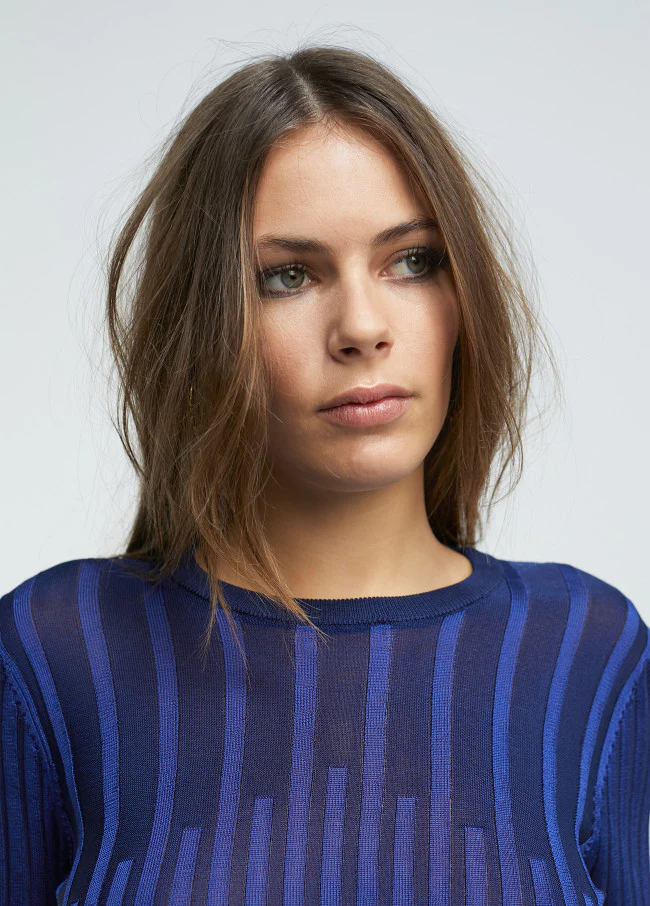 Sweater Ribbed Knit - Image 7