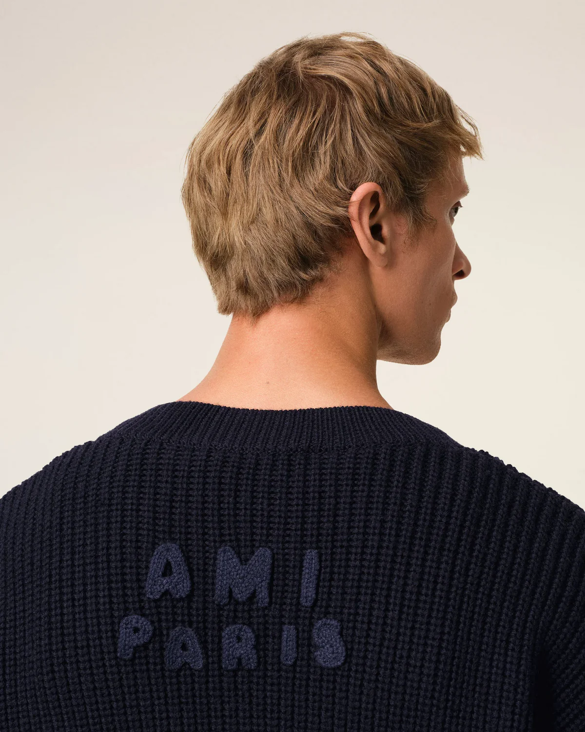 Sweater Ribbed V Neck - Image 5