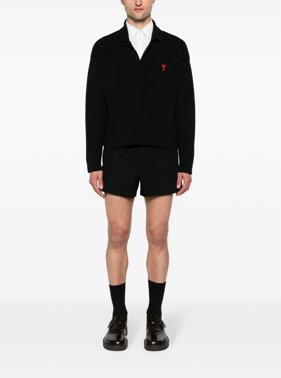 Sweater Tipo Polo Ami De Coeur - Image 4