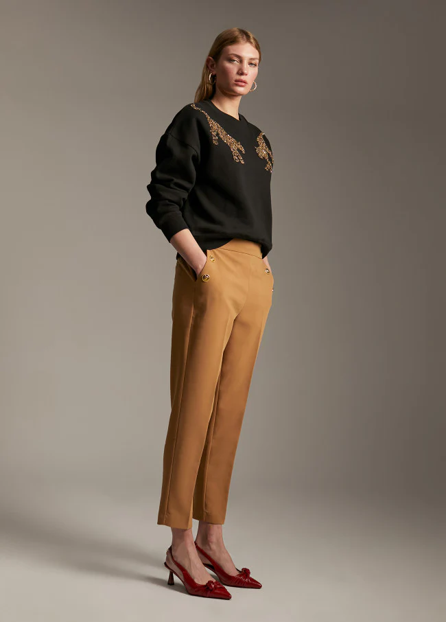 Sweatshirt Con Tiger Details - Image 2