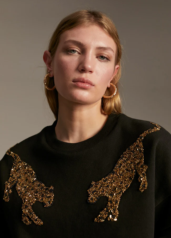 Sweatshirt Con Tiger Details - Image 5