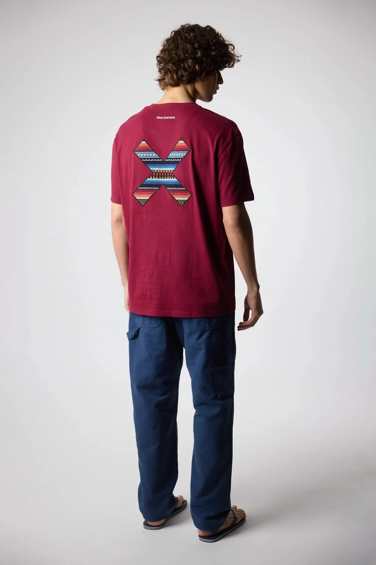 T-Shirt Classic Burgundy - Image 4