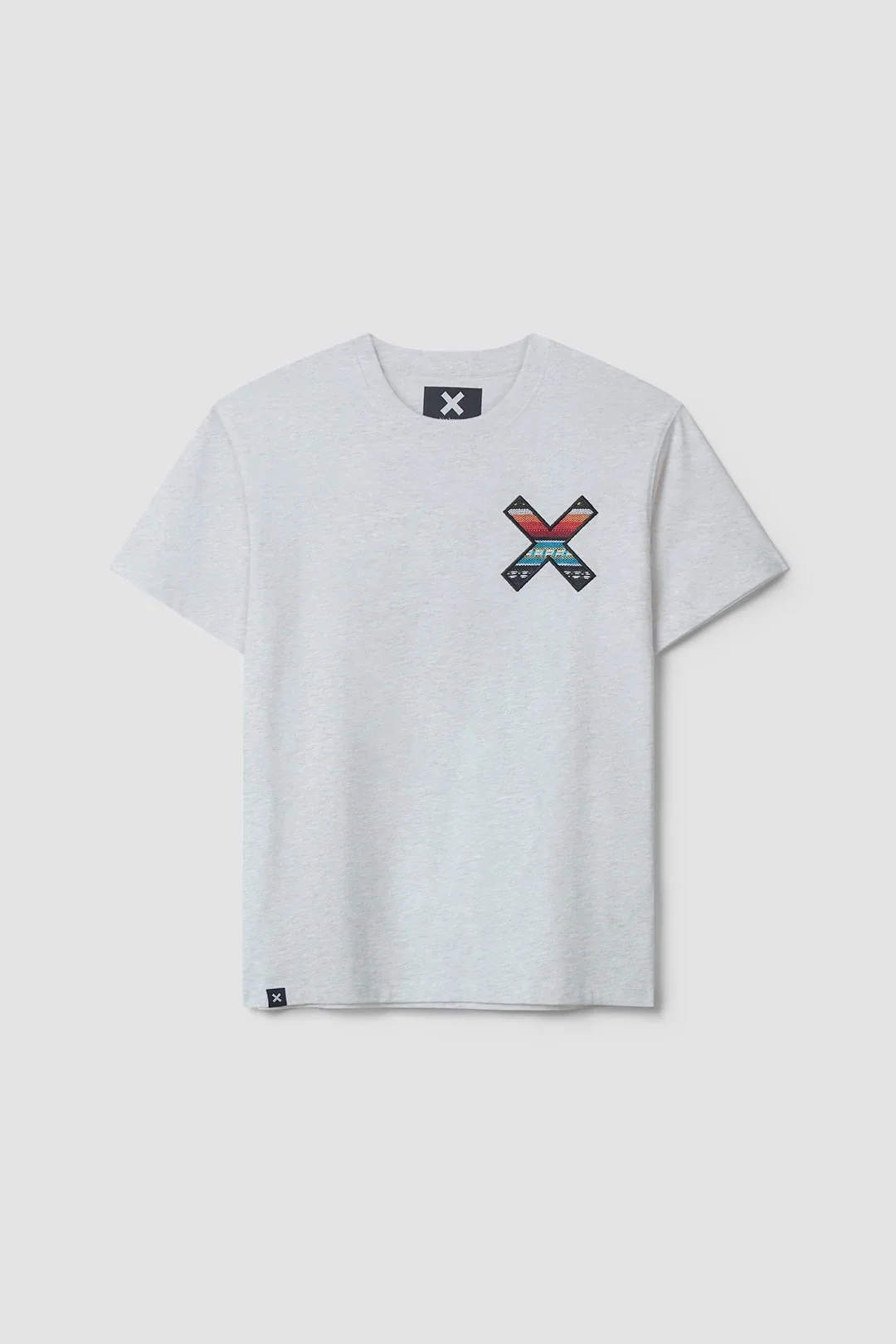 T-Shirt Classic Light Grey Melange - Image 2