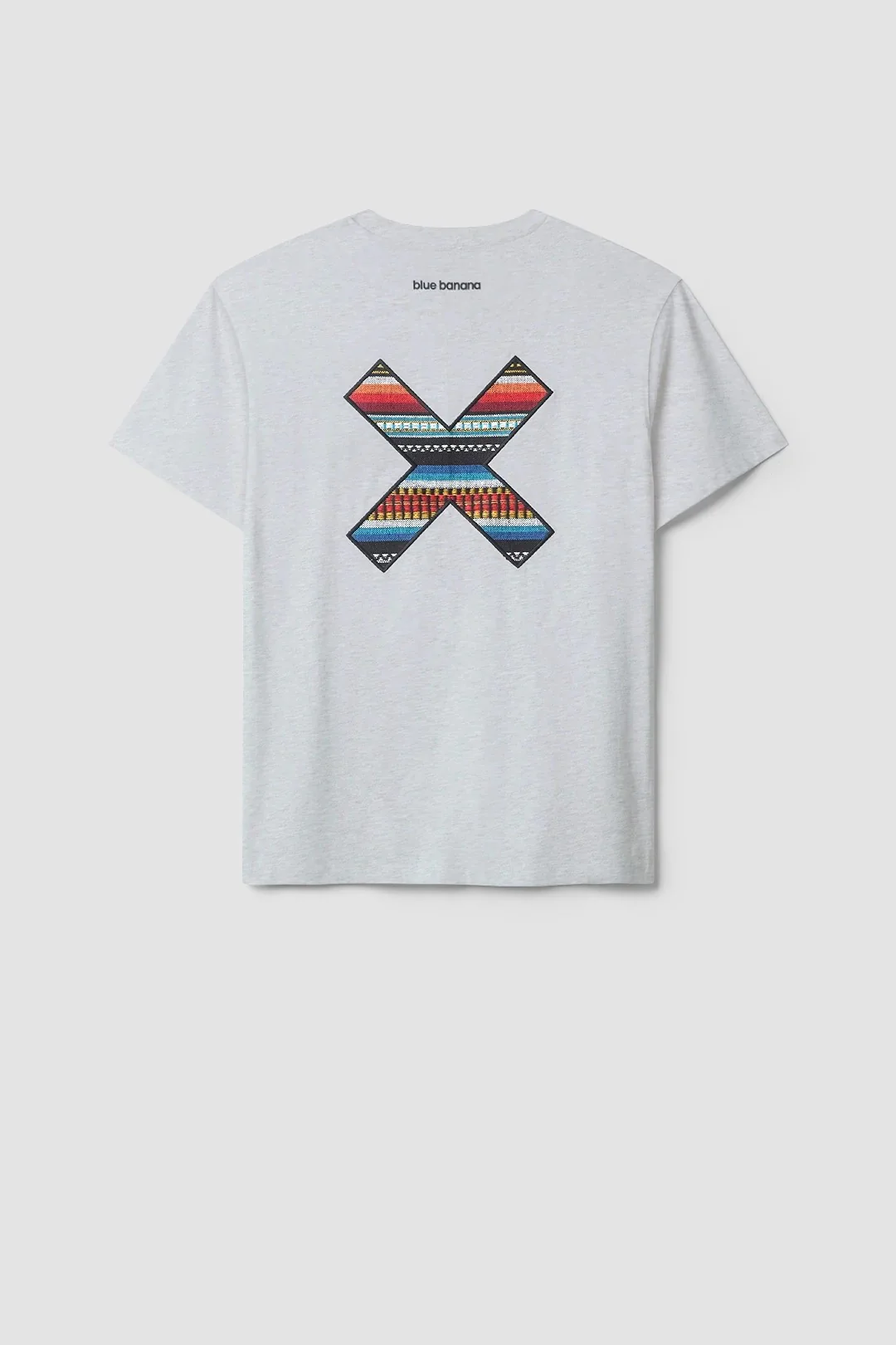 T-Shirt Classic Light Grey Melange - Image 3
