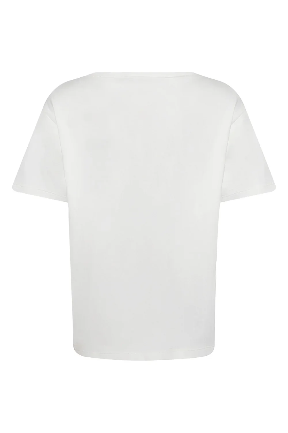 T-Shirt Lourdes Ivory Coffee - Image 3