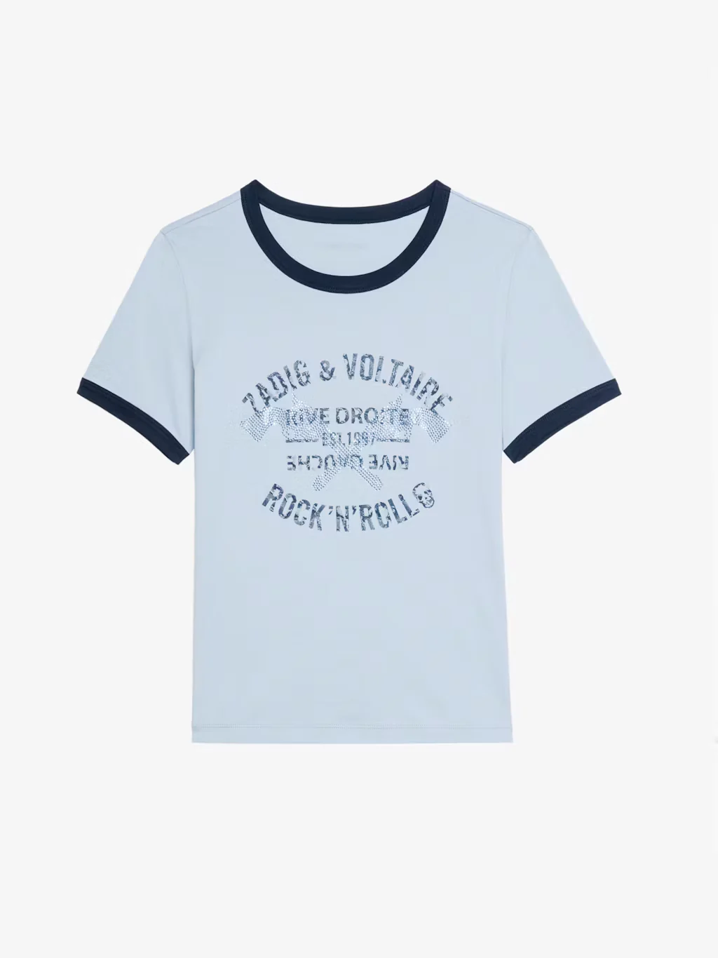 T-Shirt Woos Ico Blason Rdrg Strass - Image 5
