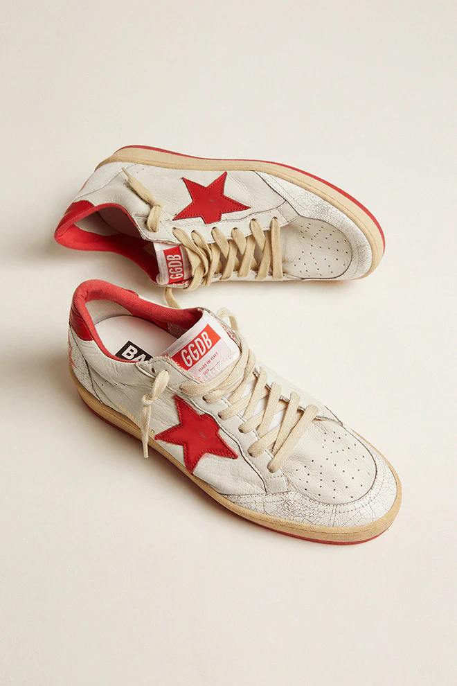 Zapatillas Golden Goose Ball Star Nappa Upper Matt Mujer - Image 2