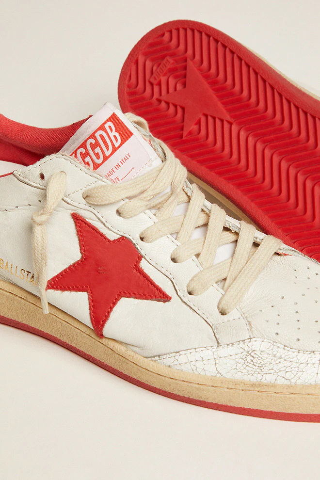 Zapatillas Golden Goose Ball Star Nappa Upper Matt Mujer - Image 3