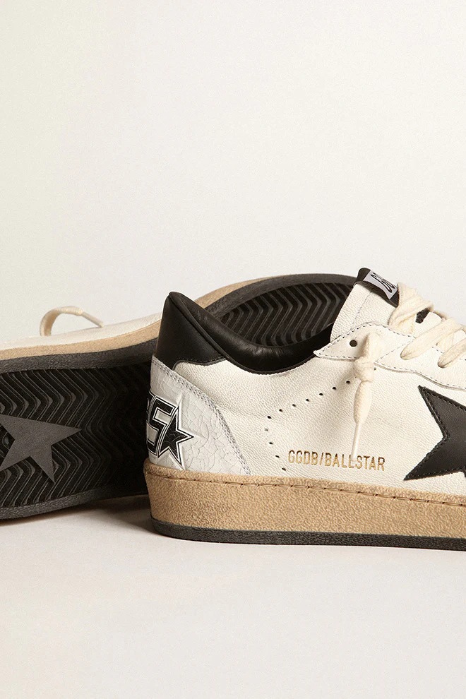 Zapatillas Golden goose Ballstar Nappa Upper Leather Star Hombre - Image 3