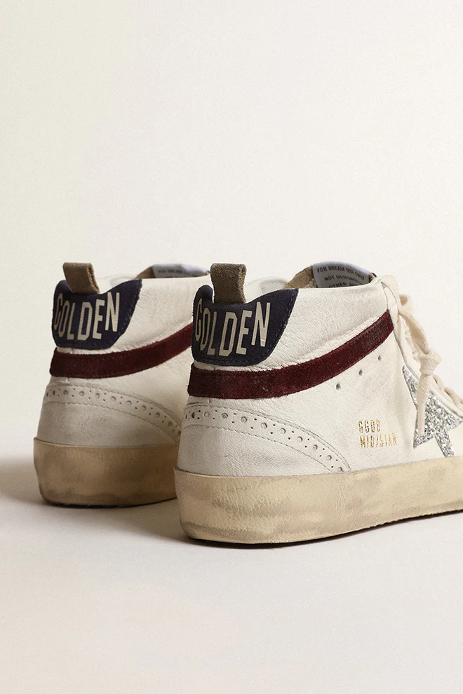 Zapatillas Golden Goose Mid Star Nappa Upper Toe Mujer - Image 3