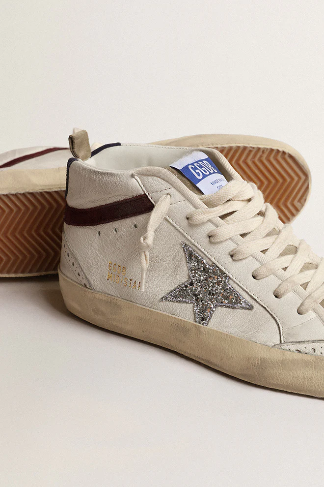 Zapatillas Golden Goose Mid Star Nappa Upper Toe Mujer - Image 4