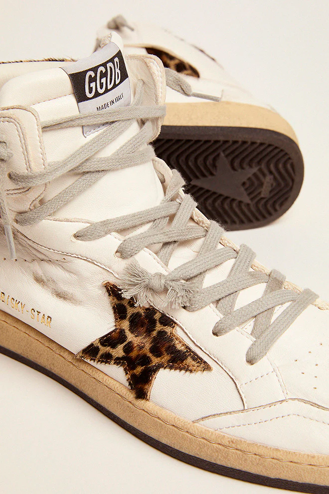 Zapatillas Golden Goose Sky Star Nappa Upper Mujer - Image 4