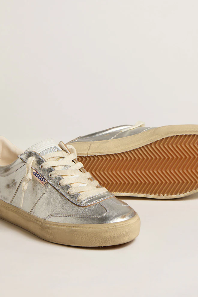 Zapatillas Golden Goose Soul-Star Laminated Upper Bio Mujer - Image 4