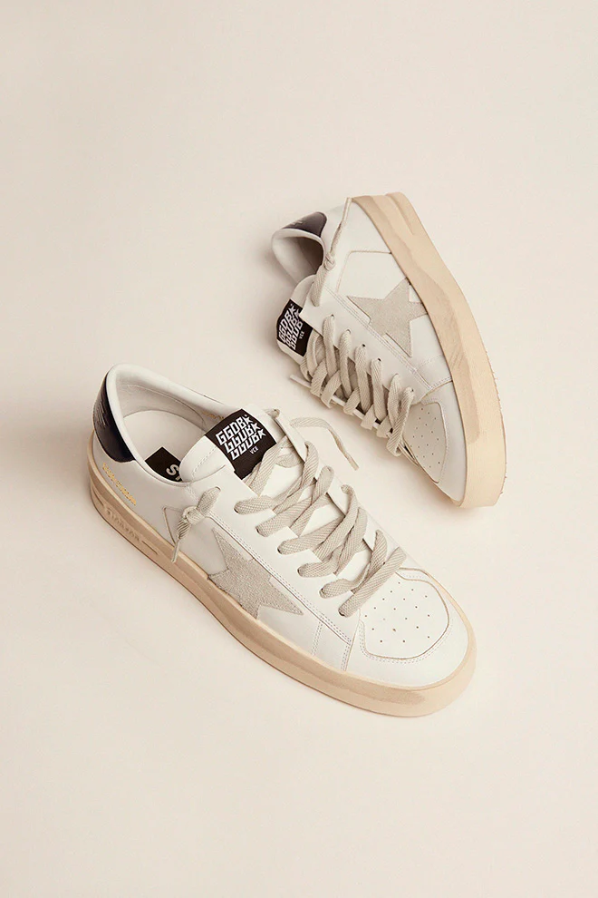 Zapatillas Golden Goose Stardan Leather Upper Hombre - Image 2