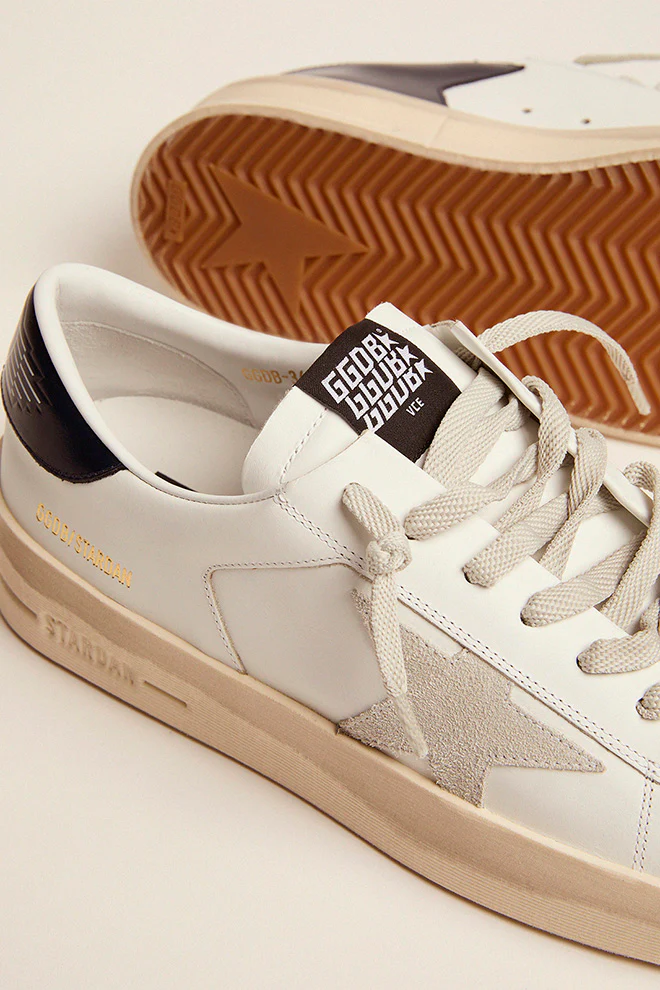 Zapatillas Golden Goose Stardan Leather Upper Hombre - Image 3