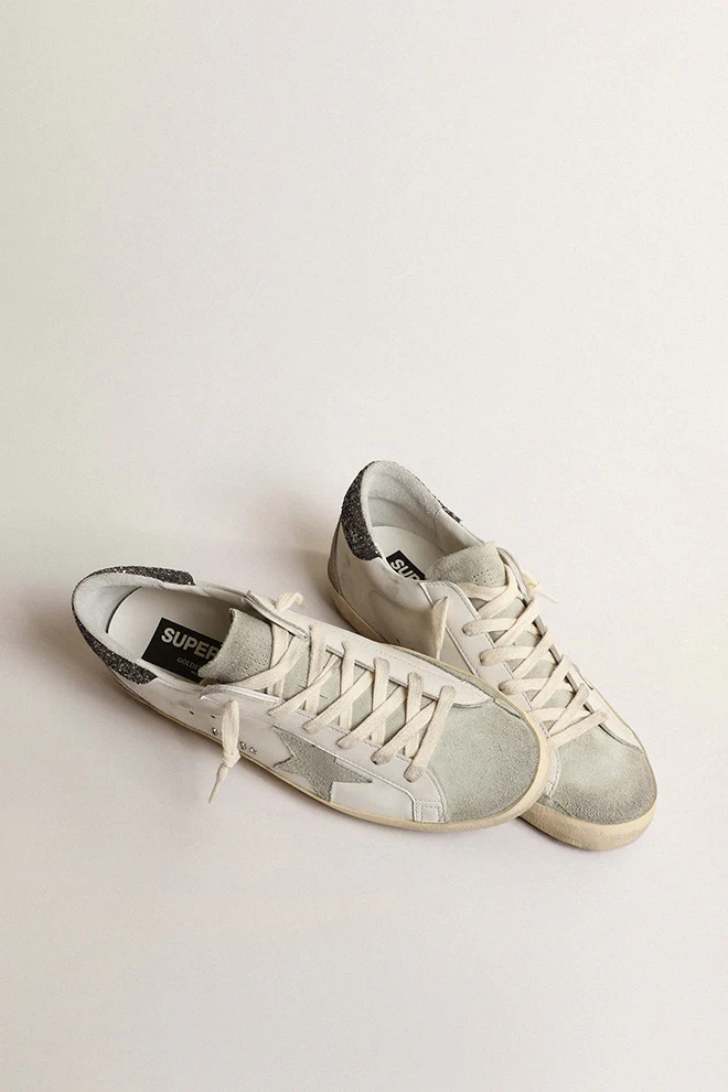 Zapatillas Golden Goose Super-Star Leather Upper Suede Toe Star Mujer - Image 2